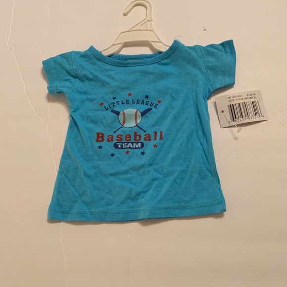Little League Baseball Team Baby Shirt 6-9 Month New - Picture 1 of 6